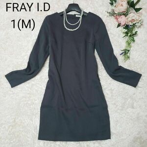 FRAY I.D タイトワンピース 長袖ワンピース フォーマル綺麗めワンピ 美品 M 1