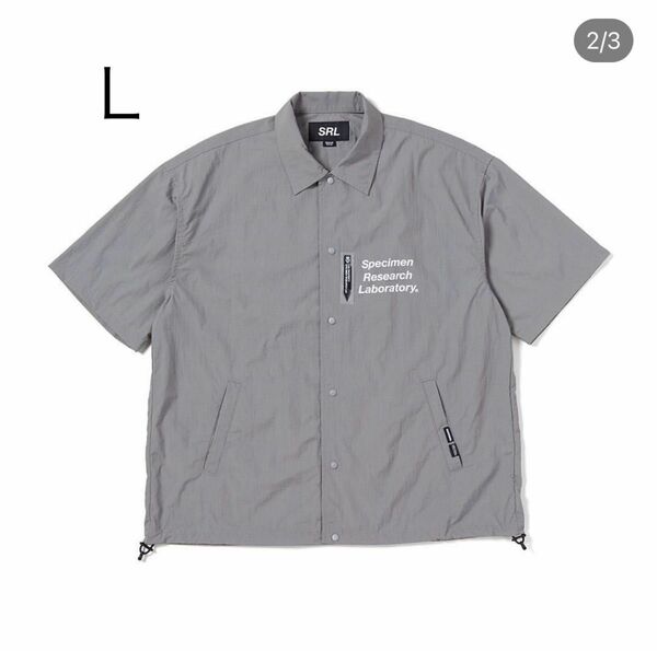 neighborhood SRL . SHELTECH SHIRT SS L 22SS 半袖　グレー