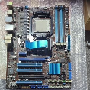 ASUS　M4A87TD EVO ATXマザーボード AM3　BIOS、WIN10インスト可動確認済