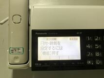 24M02-28N：パナソニック Panasonic KX-PD102-W パーソナルファックス　電話機 _画像2