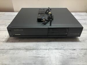 24M02-199N:【ジャンク】 パナソニック VHS ビデオデッキ JUNK Panasonic NV-F400 本体・リモコン MULTIPLEX VIDEO CASSETTE RECORDER