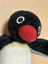 23A11-68N:レトロ　SEKIGUCHI セキグチ PINGU ぬいぐるみ マスコット ビンテージ キャラクター ペンギン　26cm_画像2