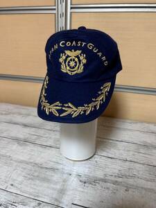 23A02-06:海上保安庁　キャップ　JAPAN COAST GUARD ウール60％混　冬用　海猿　