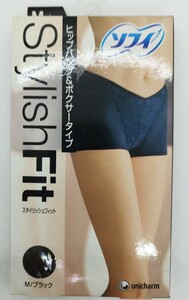 unicharm　Stylish Fit　ユニ・チャーム　ソフィ　スタイリッシュフィット　サニタリーショーツ　ヒップハング＆ボクサータイプ　Mサイズ