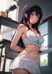 AN-760sa 響け！ユーフォニアム 高坂麗奈 同人 ポスター A4 オリジナル アニメ anime 特殊印刷 高品質 イラストアート セクシー 美少女