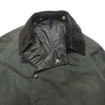 Deadstock 80s Barbour 3/4 coat c46 1986年　2crest バブアー　スリークォーターコート　_画像9