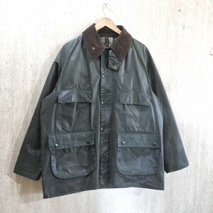 80s　Barbour bedale　c44 2crest バブアー　ビデイル　4ポケット　セージ　