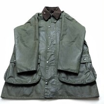 Vintage 90s Barbour northumbria　c40　バブアー　ノーザンブリア ヘビーウェイト　1992_画像2