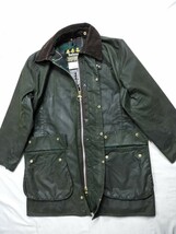 Vintage 90s Barbour northumbria　c40　バブアー　ノーザンブリア ヘビーウェイト　1992_画像6