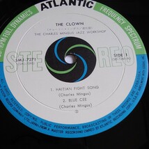 CHARLIES MINGUS THE CLOWN Atlantic narration on “the clown” improvised by Jean shepherd SMJ-7271日本ビクター株式会社¥1,800_画像6