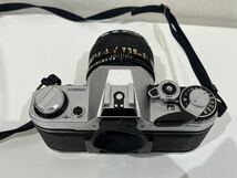 ☆【おまとめ 3点】フィルムカメラ 一眼レフ Canon AE-1 yashica flex フラッシュ SPEEDLITE 155A ボディブラック 等 ジャンク品_画像3