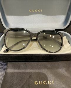 ☆ GUCCI グッチ サングラス 57口16-145 レディース 眼鏡フレーム メガネ 眼鏡 GG0377SK optyl ケース付