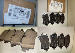 ** new goods unused immediate payment Audi original A4 8W A5 F5 A6 4K A7 4K A8 4N Q5 FY Q7 4M Q8 4M etc. brake pad complete set sensor etc. attached **