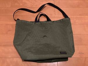 BLUE LUG 137 tote x-pac/olive ブルーラグbluelug トートバッグ　バスケット　オリーブ