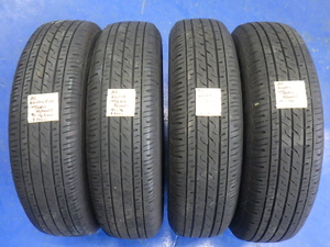 145/80R12 86/84N　LT BS ECOPIA R710　4本　中古品　送料無料　2022年製　12インチ　夏タイヤ