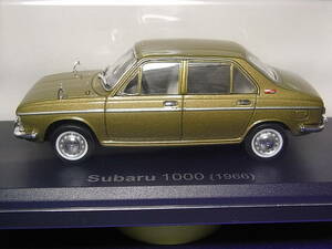 未開封 スバル 1000(1966) 1/43 アシェット 国産名車コレクション ダイキャストミニカー