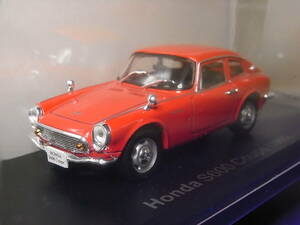 未開封 ホンダ S600クーペ(1965) 1/43 アシェット 国産名車コレクション ダイキャストミニカー