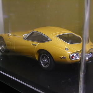 ◆トヨタ 2000GT MF10(1969) 1/43 国産名車プレミアムコレクション アシェット ダイキャストミニカー 薄茶の画像4
