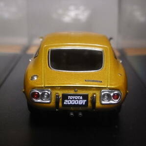 ◆トヨタ 2000GT MF10(1969) 1/43 国産名車プレミアムコレクション アシェット ダイキャストミニカー 薄茶の画像5