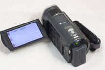 HDR-CX520V(ソニー)SONY デジタルビデオカメラ メモリー録画タイプ バッテリー ACアダプター付きですがジャンクです。録画でエラーが出ます_画像3