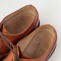 Paraboot パラブーツ シャンボード UK3 ゴールド Uチップ シューズ　Uチップ　革靴　ブーツ　付属品有り　送料無料　匿名配送　_画像10