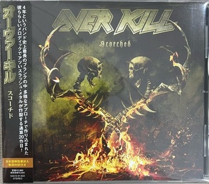 OVERKILL オーヴァーキル SCORCHED 国内盤帯付 23年20th
