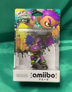 ◆amiibo ボーイ【パープル】 (スプラトゥーンシリーズ)