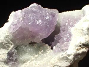 福島県 只見町産　紫水晶（かぐや姫水晶）2個セット