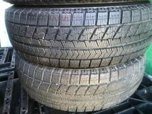 ★★【送料無料】★★バリ溝8~9分山 155/65R13 ブリヂストンブリザックVRX(2020年)★★ モコ,ワゴンR,MRワゴン.アルト等★4本セット _画像3