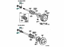 AE86 リヤハブベアリング片側セット　KOYO製　即納OK_画像2