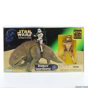 【中古】[FIG]スター・ウォーズ パワー・オブ・ザ・フォース デューバック with サンドトルーパー STAR WARS 完成品 クリーチャーフィギュ