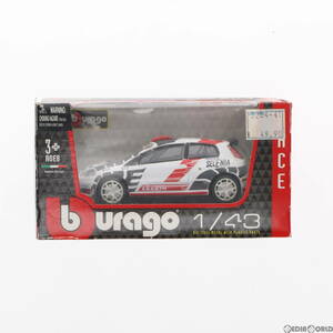 【中古】[MDL]RACEシリーズ 1/43 Volkswagen(フォルクスワーゲン) Polo WRC Castrol #1(ホワイト×ブルー×イエロー) 完成品 ミニカー(18-3