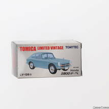 【中古】[MDL]トミカリミテッドヴィンテージ 1/64 TLV-126b Honda S800クーペ(青) 完成品 ミニカー(242925) TOMYTEC(トミーテック)(6530263_画像1