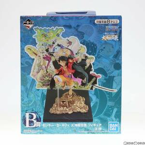 【中古】[FIG]B賞 モンキー・D・ルフィ 大海賊百景 フィギュア 一番くじ ワンピース WT100記念 尾田栄一郎描き下ろし 大海賊百景 プライズ(