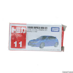 【中古】[MDL]トミカ No.11 1/59 スバル インプレッサWRX STI(ブルー/赤箱/ベトナム製) 完成品 ミニカー タカラトミー(65302935)