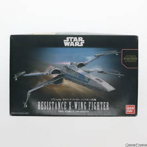 [ used ][PTM]202289 1/72 X Wing * Fighter resistance specification Star * War z( force. ..) plastic model Bandai (63036357)