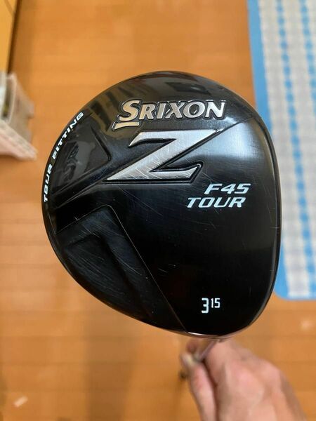 スリクソン　Z F45 フェアウェイウッド　3番　3W 　 SRIXON DUNLOP ツアー　 FW フレックス X 水