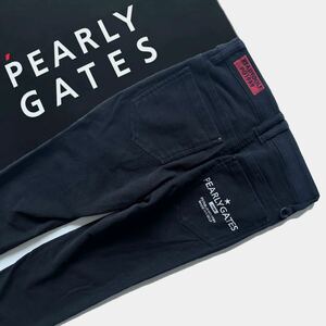 【送料無料】PearlyGates パーリーゲイツ　2021年モデル　ストレッチパンツ　00 xs レディース　ズボン　ロゴ　ゴルフ　星　スター
