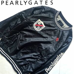 【送料無料】Pearly Gates パーリーゲイツ　スニード　ナイロンジャケット メンズ　5 L 蓄熱　防寒　防風　ゴルフ　GOLF エンブレム