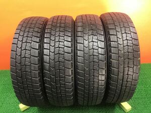 4r-75)冬 155/65R14 DUNLOP Winter Maxx WM02 8.5分山 4本