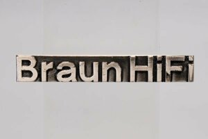 中古タイピン【Braun HiFi】ブラウン ハイファイ*ノベルティー/販売促進品