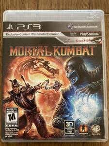 PS3モータルコンバット　MORTAL KOMBAT 海外ソフト