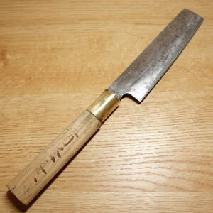 Kikusui один персонаж тонкий лезвие кухонный нож заточенной один японский кухонный нож, нарезая овощи примерно 275 мм лезвия шириной около 140 мм шириной около 34 мм толщиной около 3 мм.