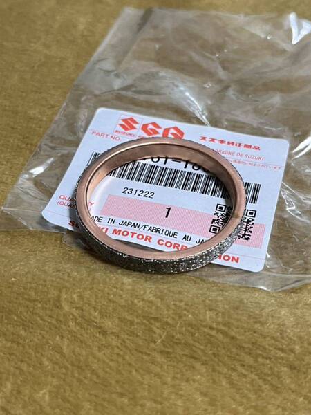 DR250S マフラー ガスケット 純正新品 スズキ ジェベル250 DJEBEL250XC GOOSE350 グース