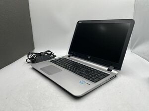 ★1円スタート★第6世代★HP ProBook450 G3 Core i7 6500U 8GB★現状引渡★ストレージ/OS無★BIOSまでの動作確認★AC付★