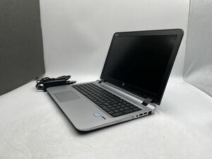 ★1円スタート★第6世代★HP ProBook 450 G3 Core i5 6200U 8GB SSD256GB★現状引き渡し★OS無★BIOS起動までの動作確認★