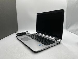 ★1円スタート★第6世代★HP ProBook 450 G3 Core i5 6200U 8GB SSD256GB★現状引き渡し★OS無★BIOS起動までの動作確認★AC付★