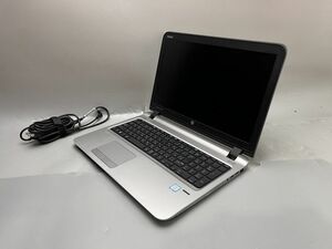 ★1円スタート★第6世代★HP ProBook 450 G3 Core i7 6500U 8GB★現状引き渡し★ストレージ/OS無★BIOS起動までの動作確認★AC付★