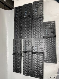 ★まとめ売り★7点セット DELLキーボード KB216T★現状引き渡し★