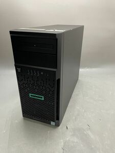 ★1円スタート★HP ProLiant ML30 Gen9 Xeon E3-1220 v6 8GB 1TB×2基★現状引き渡し★OS無★BIOS起動までの動作確認★